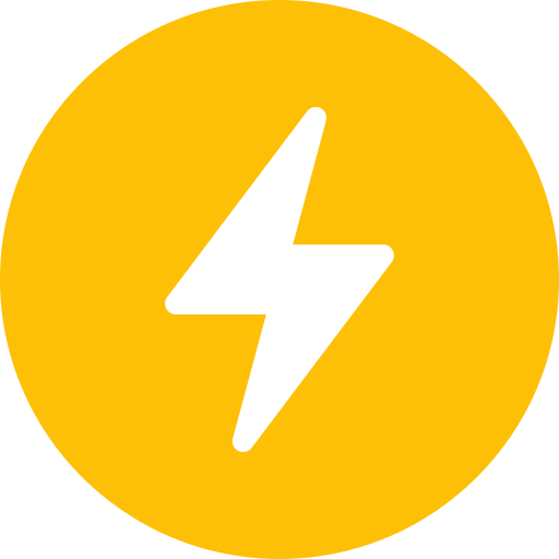 Schnelle Auszahlung — Blitz-Logo
